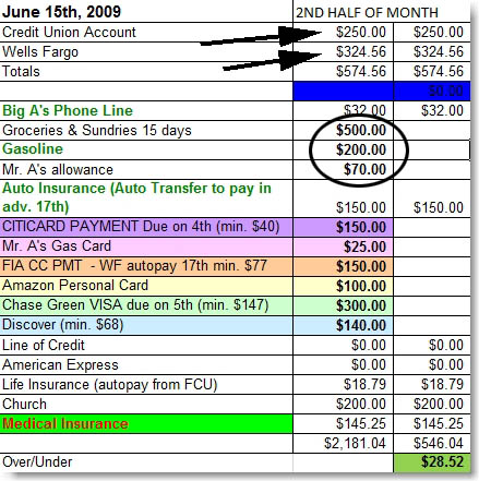 June 15th - more payments