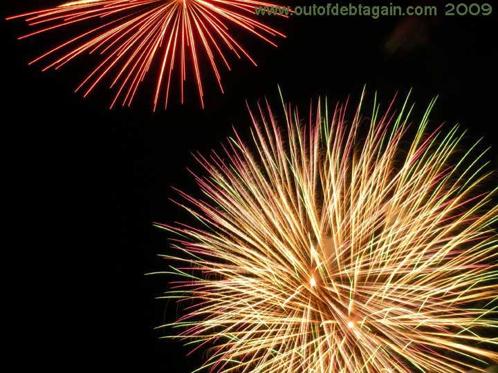 July 2009 Fireworks Photo 1