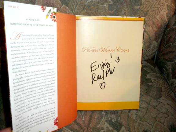 Signed by the Author Ree Drummond!