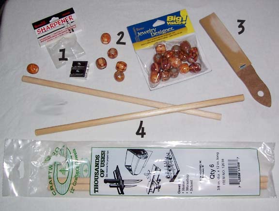 Supplies to Make Wooden Knitting Needles