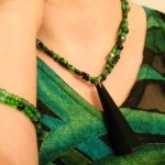 Emerald Necklace and Bracelet