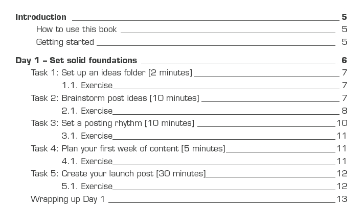 Day 1 Problogger's First Week of Blogging