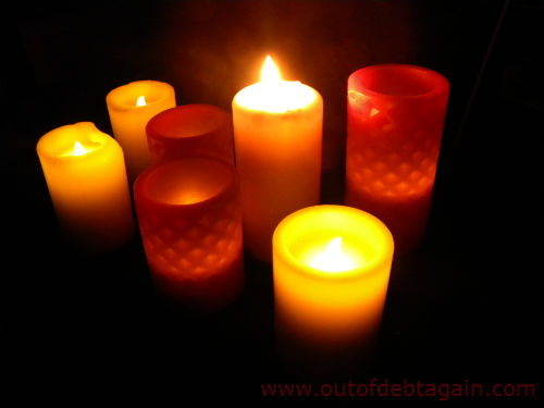 Flameless Wax Candles