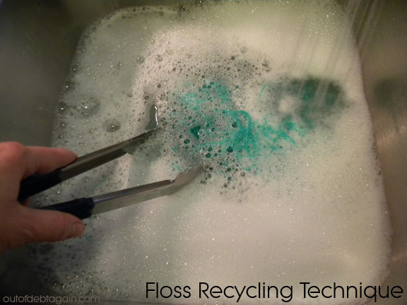 Floss Recycling Technique