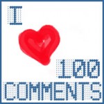 I Heart 100 Comments